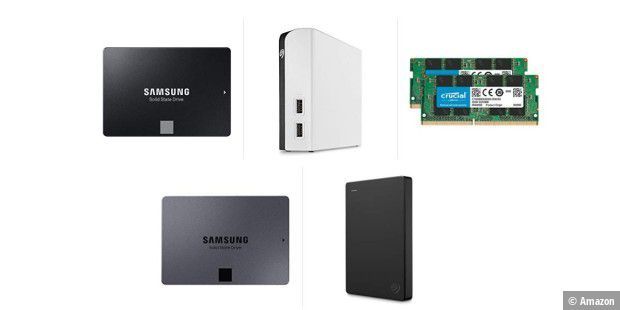 SSDs, Festplatten, RAM: Nur heute bis über 100 Euro günstiger